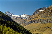 L'alta Val di Rhemes con in fondo il Granta Parey (3387 m).